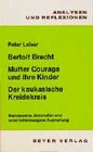 Buchcover Brecht: Mutter Courage und ihre Kinder. Der kaukasische Kreidekreis