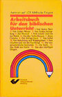 Buchcover Arbeitsbuch für den biblischen Unterricht