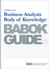 Buchcover Leitfaden zum Business Analysis Body of Knowledge