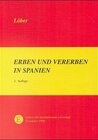 Buchcover Erben und Vererben in Spanien