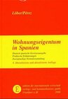 Buchcover Wohnungseigentum in Spanien