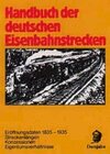 Buchcover Handbuch der deutschen Eisenbahnstrecken