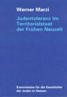 Buchcover Judentoleranz im Territorialstaat der Frühen Neuzeit