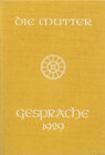 Buchcover Gespräche 1929