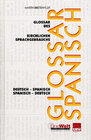 Buchcover Glossar Spanisch