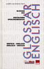 Buchcover Glossar des kirchlichen Sprachgebrauchs Deutsch-Englisch /Englisch-Deutsch
