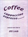 Buchcover Coffee, Cappuccino, Espresso and much more