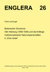 Buchcover Botanischer Zionismus. Otto Warburg (1859-1938) und die Anfänge institutionalisierter Naturwissenschaften in "Erez Israe