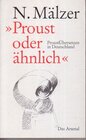 Buchcover Proust oder ähnlich