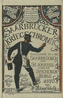 Buchcover Saarbrücker Kriegschronik