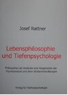 Buchcover Lebensphilosophie und Tiefenpsychologie