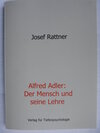 Buchcover Alfred Adler - Der Mensch und seine Lehre