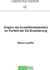 Buchcover Ungarn als Investitionsstandort im Vorfeld der EU-Erweiterung