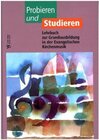 Buchcover Probieren und Studieren