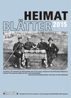 Buchcover Heimatblätter 2015