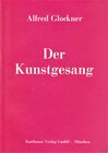 Buchcover Der Kunstgesang