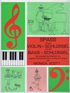Buchcover Spass mit dem Violin- und dem Bassschlüssel