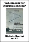 Buchcover Vademecum für Kurzwellenhörer