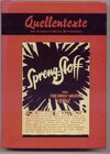 Buchcover Sprengstoff