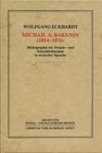 Buchcover Michail A. Bakunin (1814-1876)