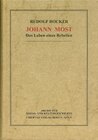 Buchcover Johann Most