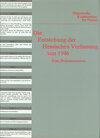 Buchcover Die Entstehung der Hessischen Verfassung von 1946