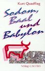 Buchcover Sodom, Baal und Babylon