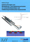 Buchcover Untersuchungen von Wirbelstrom- und Hystereseverlusten an Lineardirektantrieben mit rotationssymmetrischem Querschnitt