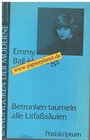 Buchcover Betrunken taumeln alle Litfasssäulen