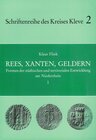 Buchcover Formen der städtischen und territorialen Entwicklung am Niederrhein / Rees, Xanten, Geldern
