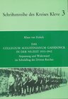 Buchcover Das Collegium Augustinianum Gaesdonck in der NS-Zeit 1933-1942