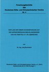 Buchcover Einfluss der Oberflächenspannung auf den Wärmeübergang beim Blasensieden von Kältemittel R 11-Öl-Gemischen