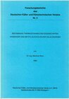 Buchcover Bestimmung thermodynamischer Eigenschaften wässriger und methylalkoholischer Salzlösungen