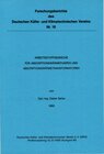 Buchcover Arbeitsstoffgemische für Absorptionswärmepumpen und Absorptionswärmetransformatoren
