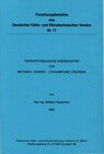 Buchcover Thermophysikalische Eigenschaften von Methanol /Wasser-Lithiumbromidlösungen