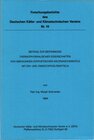 Buchcover Beitrag zur Bestimmung thermophysikalischer Eigenschaften von Mischungen synthetischer Kältemaschinenöle mit Ein- und Zw