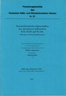 Buchcover Thermodynamische Eigenschaften der alternativen Kältemittel R 32, R 125 und R 143 a
