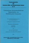 Buchcover Untersuchung thermophysikalischer Eigenschaften von Öl/Kältemittel-Gemischen