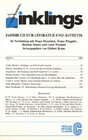 Buchcover Inklings-Jahrbuch für Literatur und Ästhetik