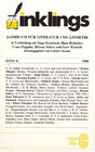 Buchcover Inklings-Jahrbuch für Literatur und Ästhetik