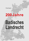 Buchcover 200 Jahre Badisches Landrecht