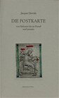 Buchcover Die Postkarte. Von Sokrates bis an Freud und Jenseits