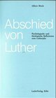 Buchcover Abschied von Luther