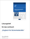 Buchcover Lösungsheft für das Lehrbuch