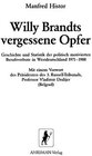 Buchcover Willy Brandts vergessene Opfer