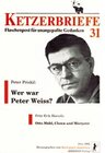 Buchcover Wer war Peter Weiss?