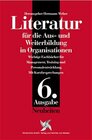 Buchcover Literatur für die Aus- und Weiterbildung in Organisationen