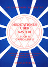 Buchcover Meditationen über Savitri / Canto 1-15
