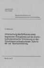 Buchcover Untersuchung des Einflusses eines begrenzten Ölangebotes auf die elastohydrodynamische Schmierung an den Zahnflanken sch