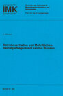 Buchcover Betriebsverhalten von Mehrflächen-Radialgleitlagern mit axialen Bunden